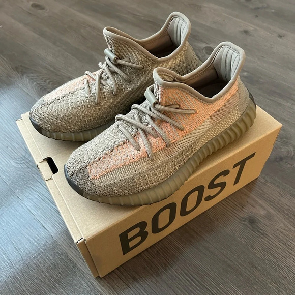 Adidas Yeezy Boost 350 V2 Sand Taupe size 5 - Picture 1 of 10